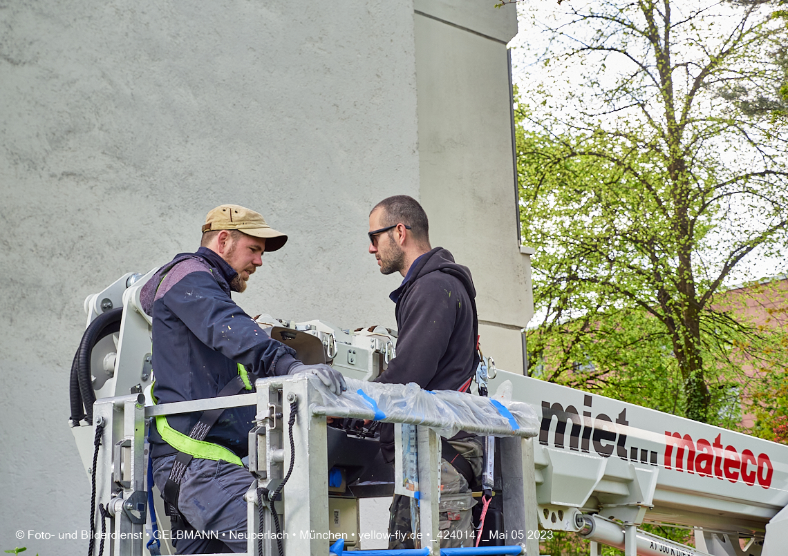 05.05.2023 - Graffiti am Karl-Marx-Ring 75 in Neuperlach